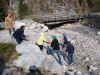 Renaturierung - Steineinbringung am Pillersee